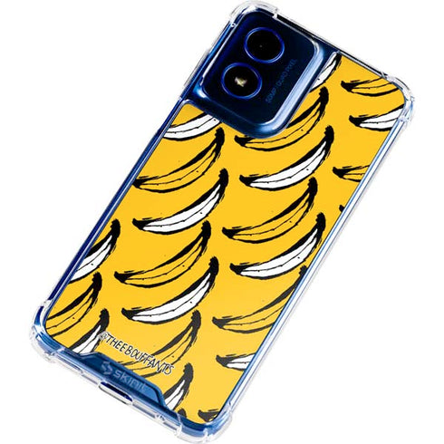 Bouffants and Broken Hearts Bananas Moto G 5G (2024) Clear Case